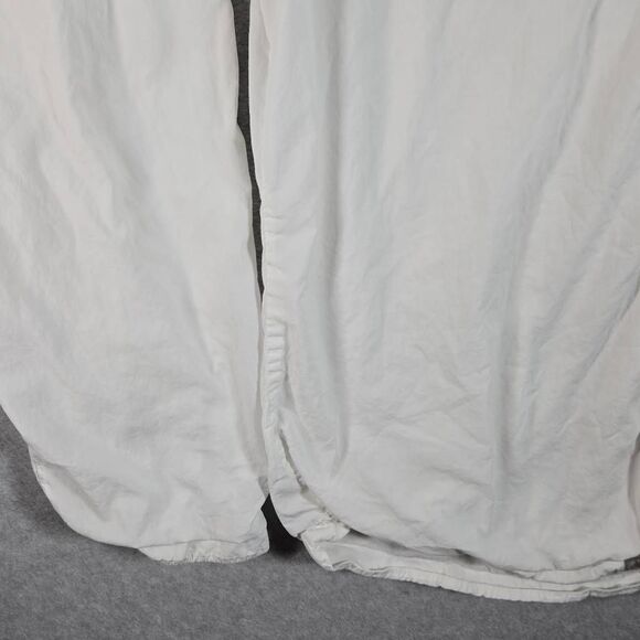 James Perse Poplin Shirt Button Down Double layered Fabric size 4 XL *Stain - Picture 3 of 12